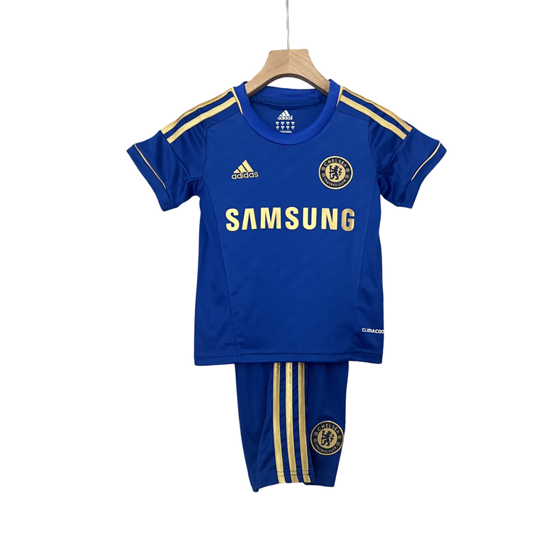 Conjunto Infantil Chelsea 12/13 Home Adidas