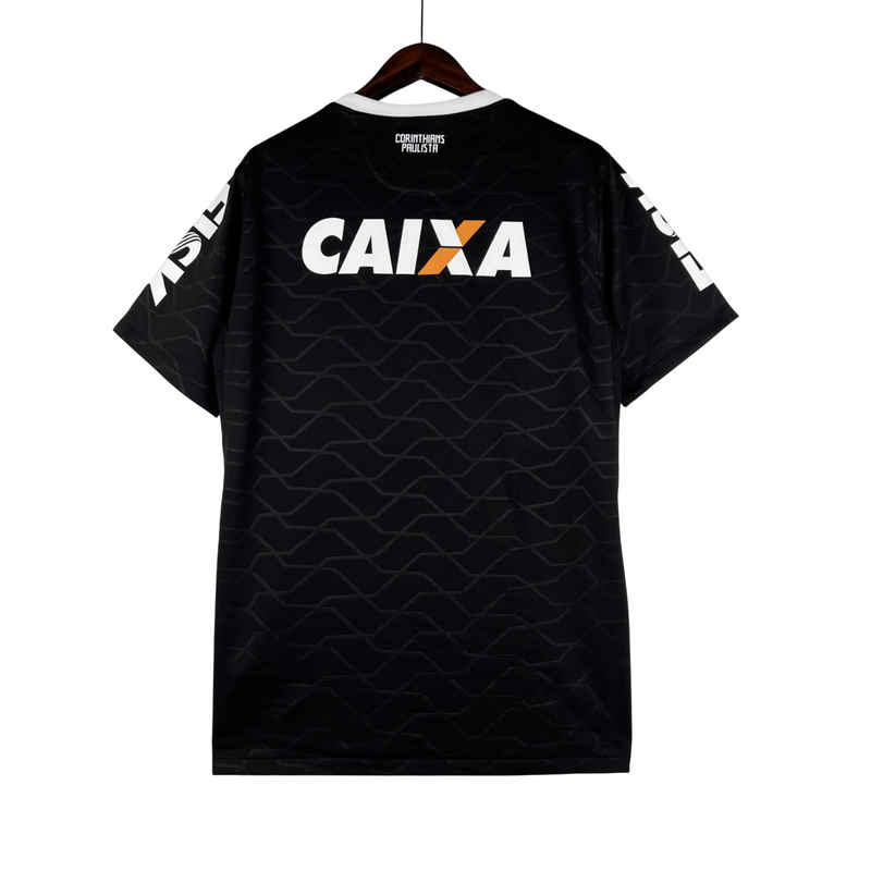 Camisa Retro Corinthians 2008 Away Nike Torcedor - Preta