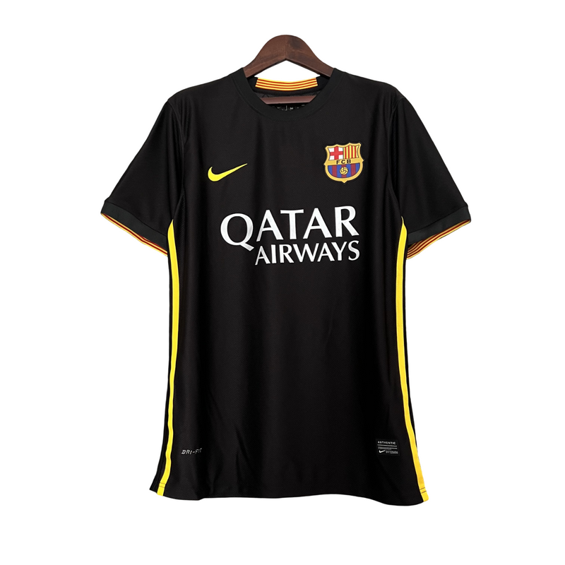 Camisa Retro Barcelona 13/14 Third Nike Torcedor - Preta