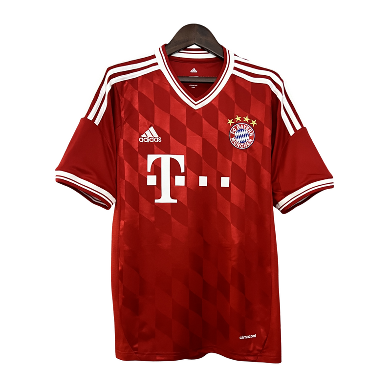 Camisa Retro Bayern Munich 13/14 Home Adidas Torcedor - Vermelha