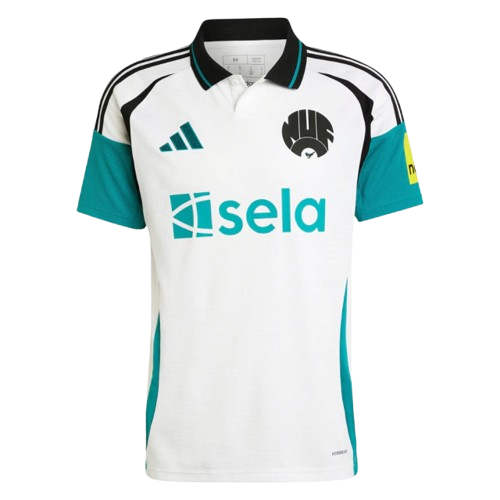 Camisa Newcastle III Third 2024/25 Adidas Torcedor Masculino Branco