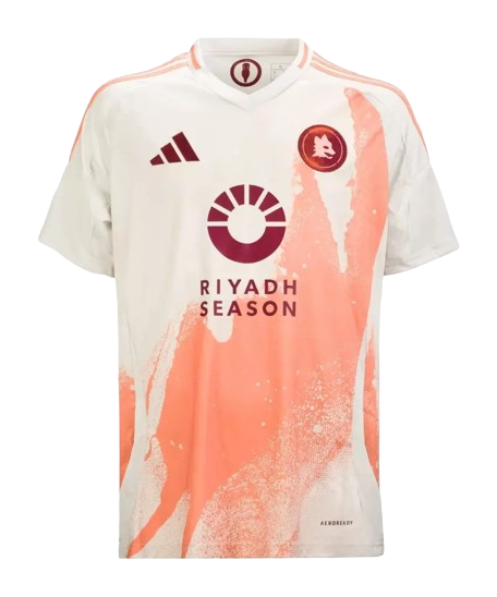 Camisa Roma II Away Adidas Torcedor 2024/25 Masculino Branca