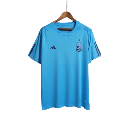 Camisa Seleção Argentina Adidas Treino - 2023 Torcedor Azul