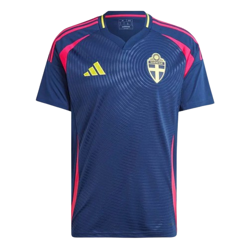 Camisa Suécia II Adidas Torcedor 2024/25 Masculino Azul Marinho