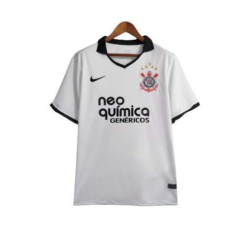 Camisa Retrô Corinthians Nike 2010/11 Masculino Branco