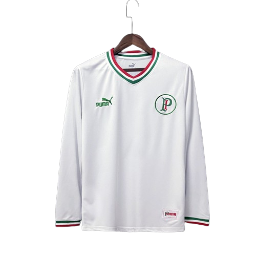 Camisa Palmeiras Manga longa Edição Limitada Torcedor 2022/23 Masculino Branco