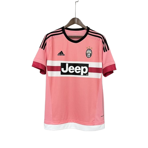 Camisa Retrô Juventus II Away 2015/16 Adidas Masculino Rosa