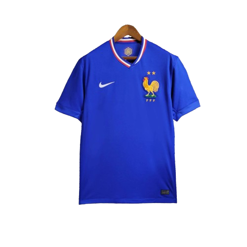 Camisa Seleção França I Home Nike Torcedor 2024/25 Masculino Azul