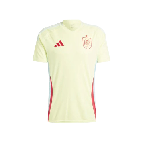 Camisa Espanha II Away 2024/25 Torcedor Adidas Masculino Amarelo