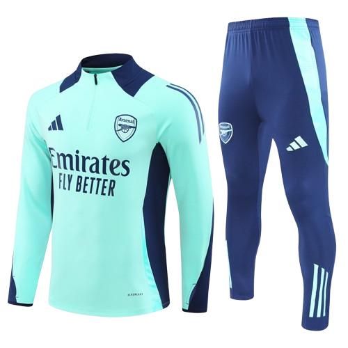 Conjunto Agasalho Arsenal Adidas 2024/25 Masculino Azul