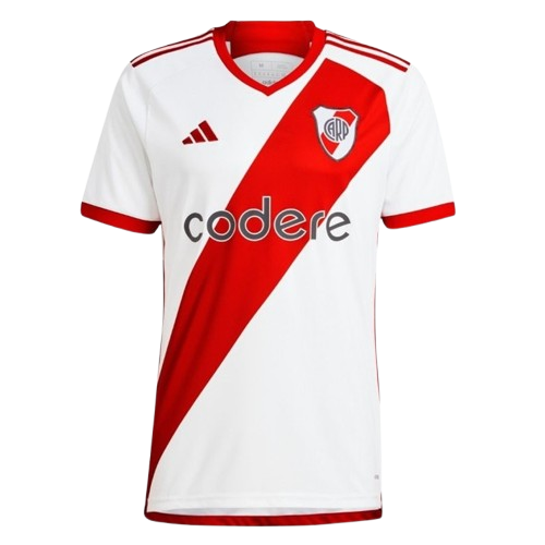 Camisa River Plate I Home 2023/24 Torcedor Adidas Masculino Branco