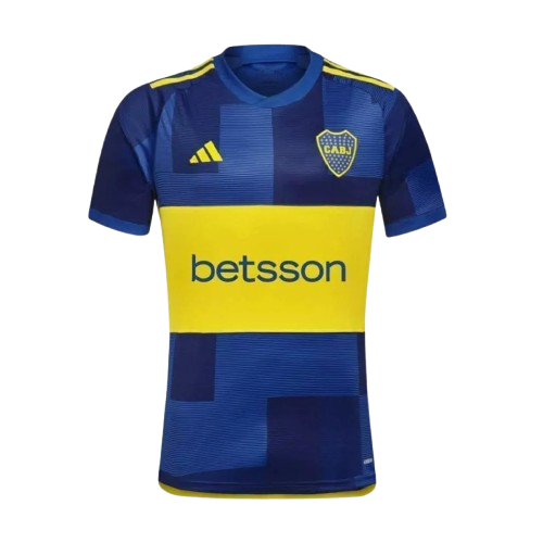 Camisa Boca Juniors I Home 2023/24 Torcedor Adidas Masculino Azul