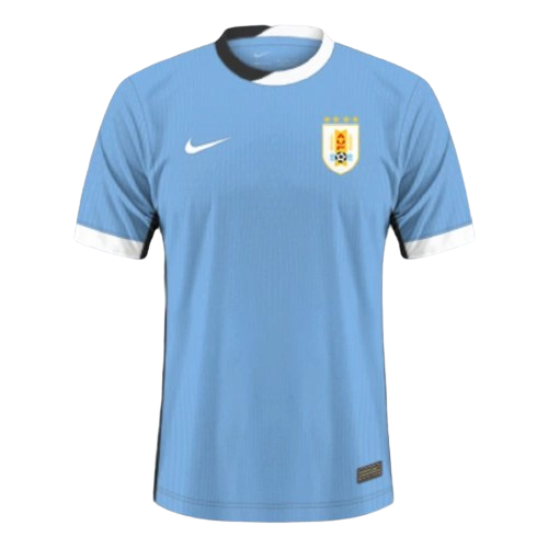 Camisa Seleção Uruguai I Home 2024/25 Nike Torcedor Masculino Azul Celeste