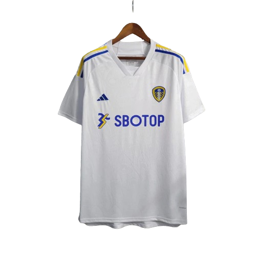 Camisa Leeds I Adidas Torcedor 2023/24 Masculino Branco