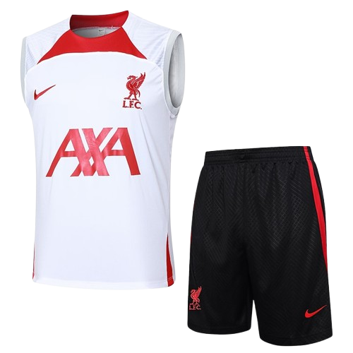 Conjunto Regata De Treino Liverpool Nike 2024/25 Branco