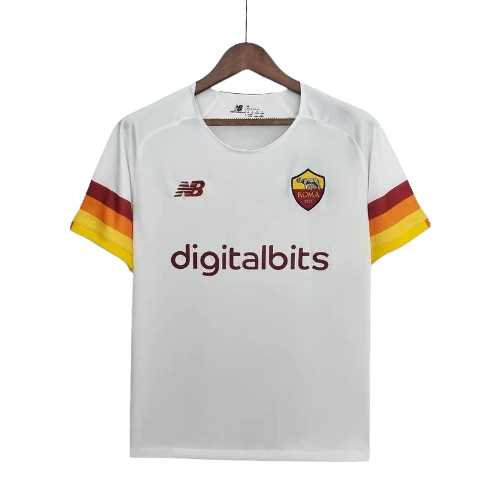 Camisa Roma Home Adidas Torcedor 2021/22 Masculino Branco