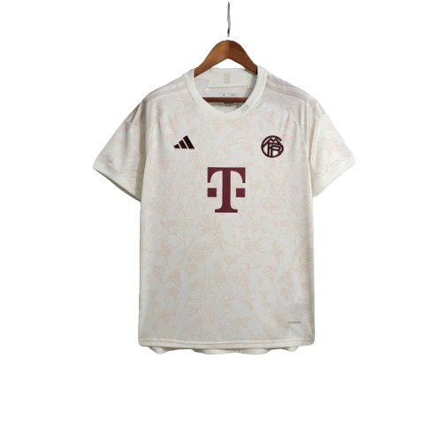 Camisa Bayern de Munique III Adidas Torcedor 23/24 Masculino Bege