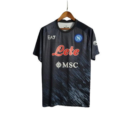 Camisa Napoli EA7 III Torcedor 22/23 Preto