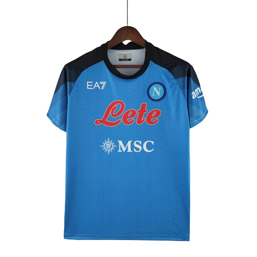 Camisa Napoli EA7 "Europa" Torcedor 22/23 Azul