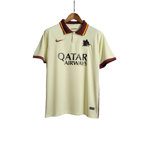 Camisa Roma Away II Nike Torcedor 2020/21 Masculino Bege