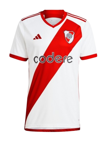 Camisa River Plate I Home 2024/25 Torcedor Adidas Masculino Branco