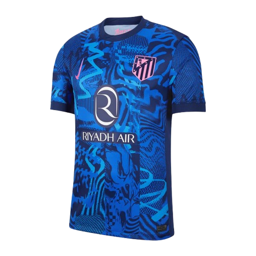 Camisa Atlético de Madrid III Third Nike Torcedor 2024/25 Masculino Azul