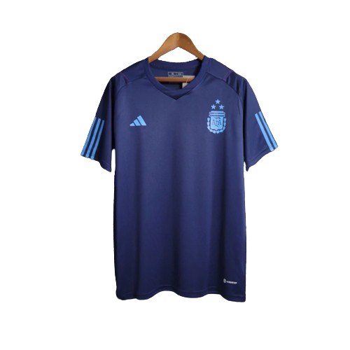 Camisa Seleção Argentina Adidas Treino 2023/24 Torcedor Azul