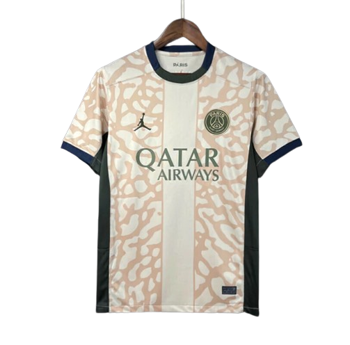 Camisa París Saint Germain Fourth 2024/25 Torcedor Masculino Dourado