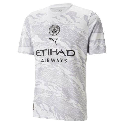 Camisa Manchester City “Ano do Dragão de Madeira” IV 2024/25 Torcedor Puma Masculino Branco