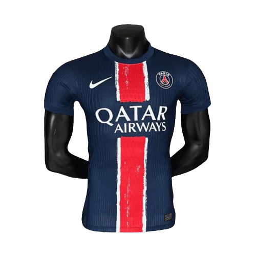 Camisa París Saint Germain I Home 2024/25 Jogador Masculino Azul Marinho