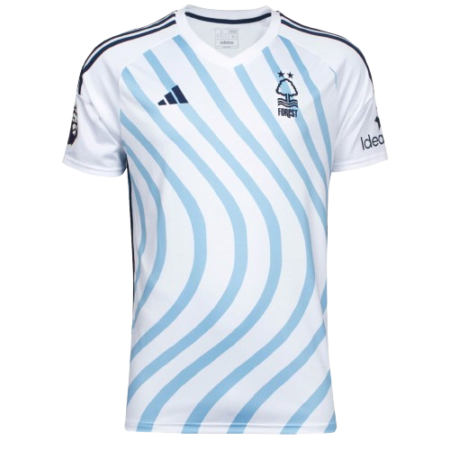 Camisa Nottingham Forest II Away 2023/24 Adidas Torcedor Masculino Branco