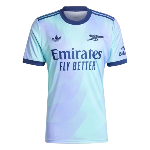 Camisa Arsenal III Third Adidas Torcedor 2024/25 Masculino Azul