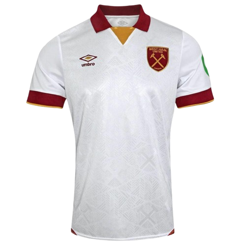 Camisa West Ham III Third Umbro 2024/25 Torcedor Masculino Branca