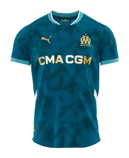 Camisa Olympique Marseille II Away Puma 2024/25 Torcedor Masculino Azul Escuro