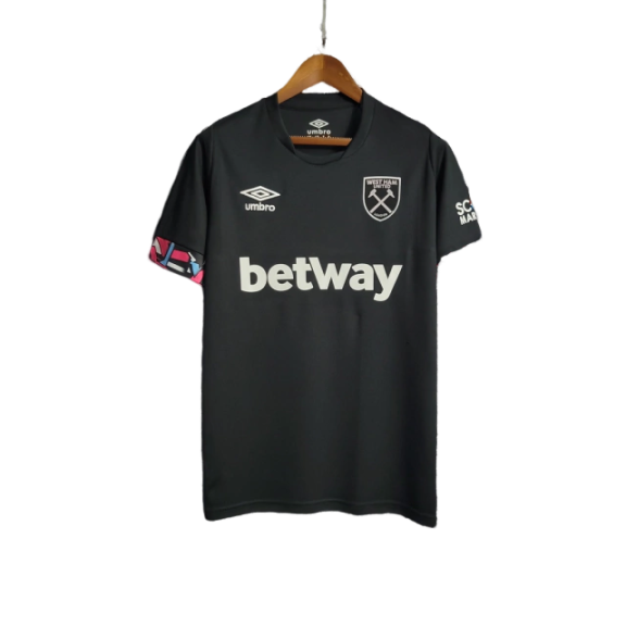 Camisa West Ham II 22/23 Torcedor Umbro Masculina - Preto