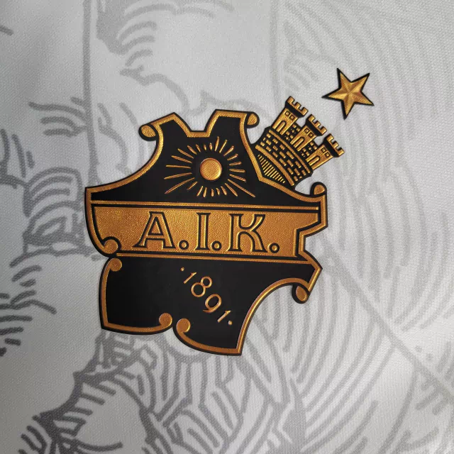 AIK AwCamisa  ay Nike Torcedor 2022/23- Branca