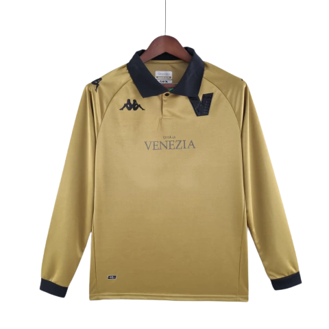 Camisa III Kappa Venezia 22/23 - Manga Longa- Dourada