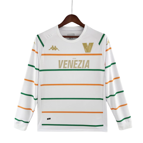 Camisa II Kappa Venezia 23/24 - Manga Longa- branca