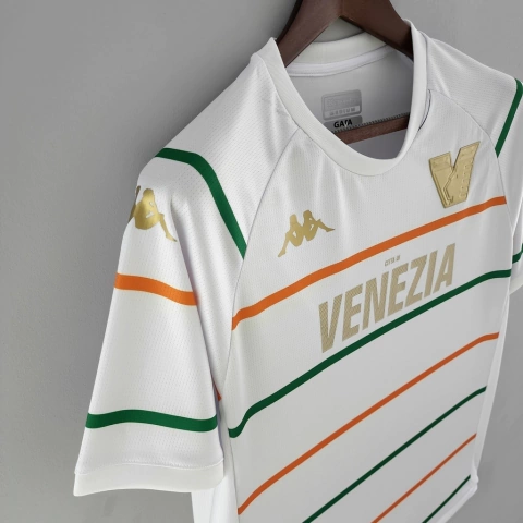 Camisa Kappa Venezia II Away 22/23 Torcedor Masculino - Branca