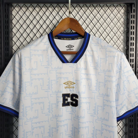 Camisa Seleção El Salvador 23/24 Torcedor Umbro- Masculino- Branco