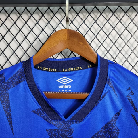 Camisa Seleção El Salvador I 23/24 Umbro Torcedor- Masculino- Azul