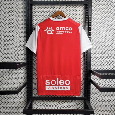 Camisa Sporting Clube De Braga I 23/24 Torcedor Puma- Masculino- Vermelho