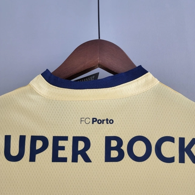 Camisa Porto Away New Balance 2022/23 Masculino Amarelo