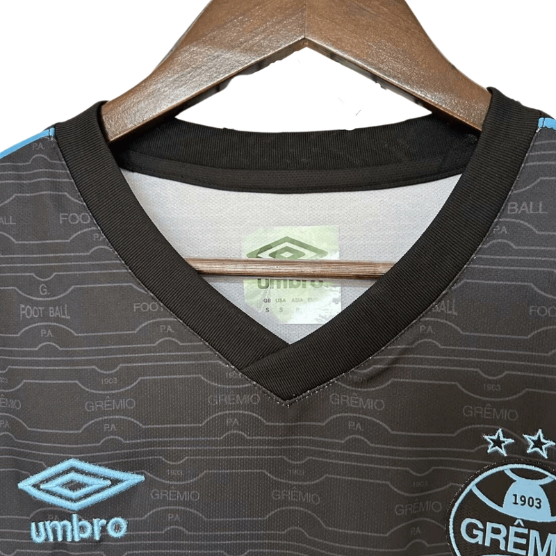 Camisa Grêmio III Umbro 23/24 Feminina - Preta