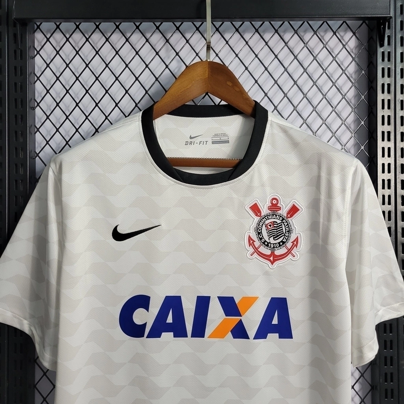 Camisa Retrô Corinthians II Nike 2012/13 Masculino Branco