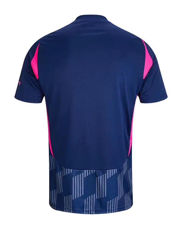 Camisa Nottingham Forest III Third Adidas Torcedor 2024/25 Masculino Azul e Rosa