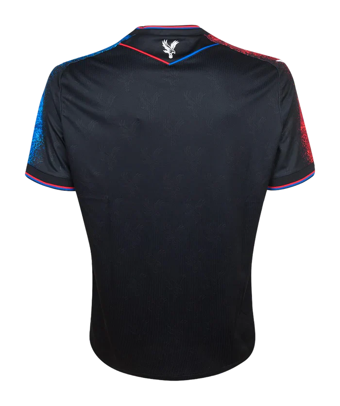 Camisa Crystal Palace III Macron 2024/25 Torcedor Masculino Preto