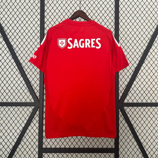 Camisa Benfica I Home 2024/25 Torcedor Adidas Masculino Vermelho