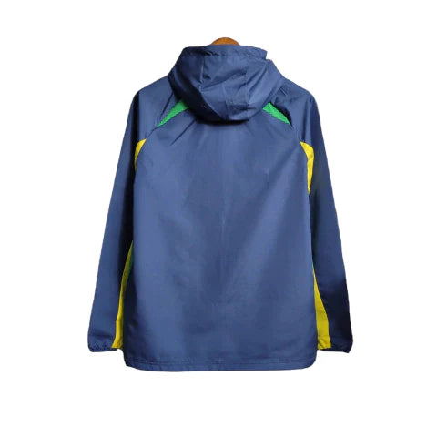 Jaqueta Corta-Vento Brasil 23/24 Masculino Nike - Azul