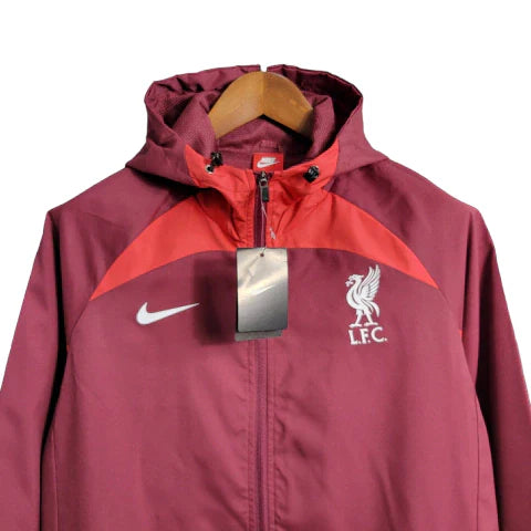 Jaqueta Corta-Vento Liverpool 23/24 Masculino Nike - Vermelho